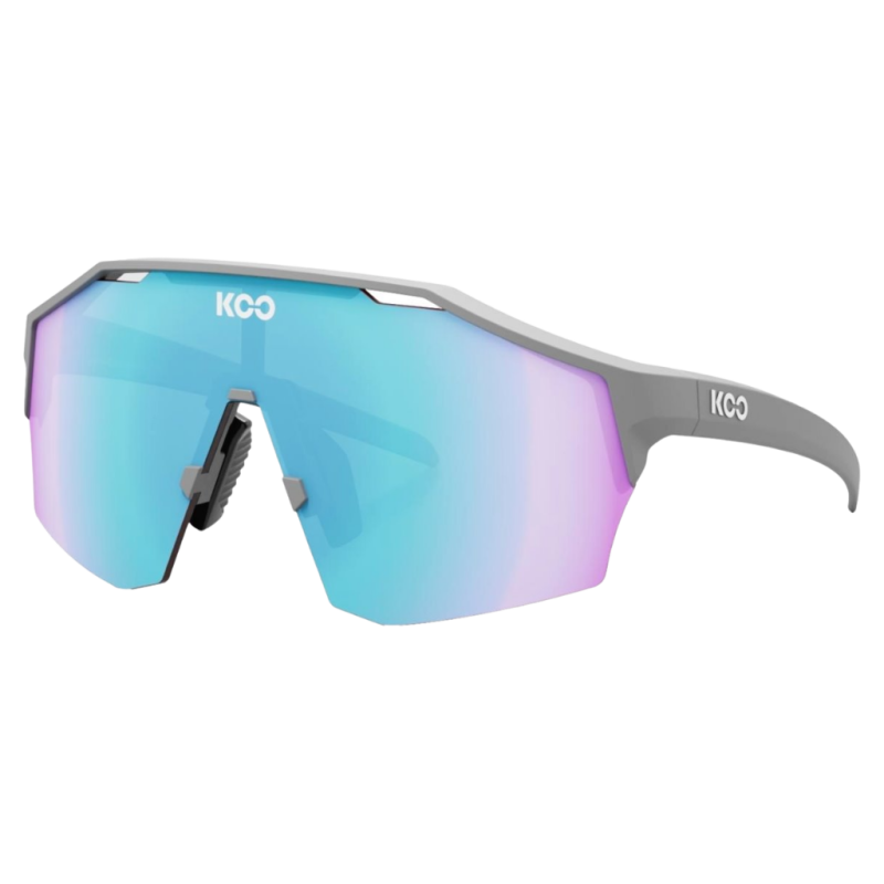 Okulary Koo Alibi Grey Matt / Turquoise Mirror