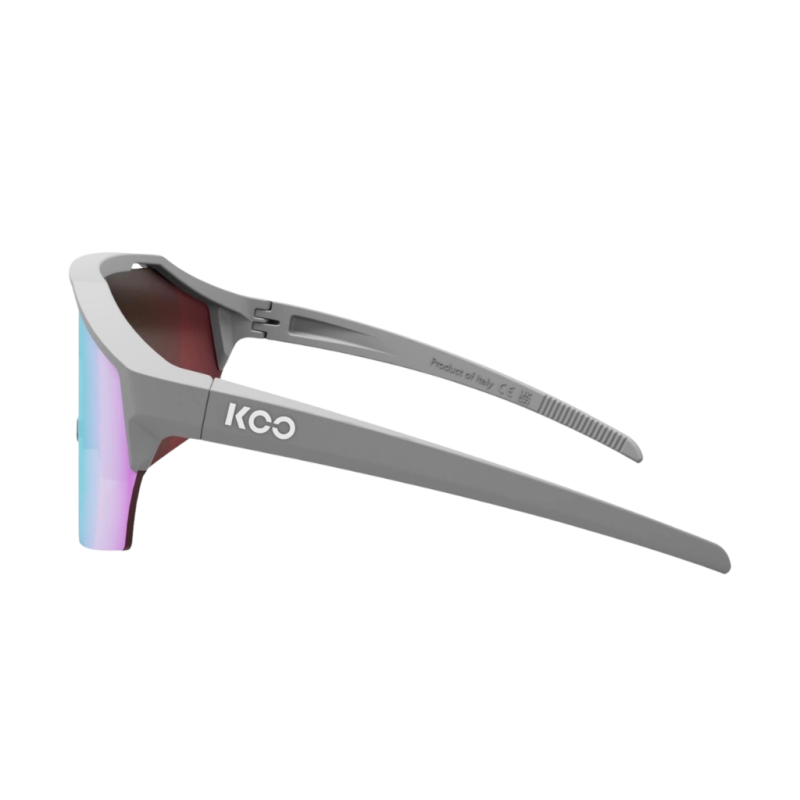 Okulary Koo Alibi Grey Matt / Turquoise Mirror