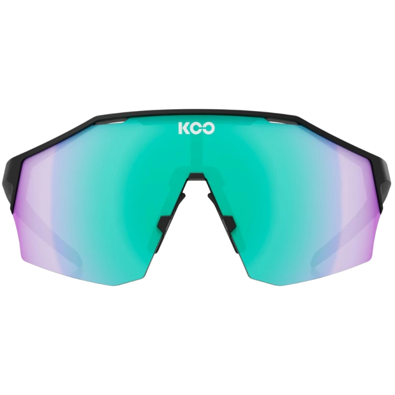 Okulary Koo Alibi Black Matt / Photochromic Green Mirror