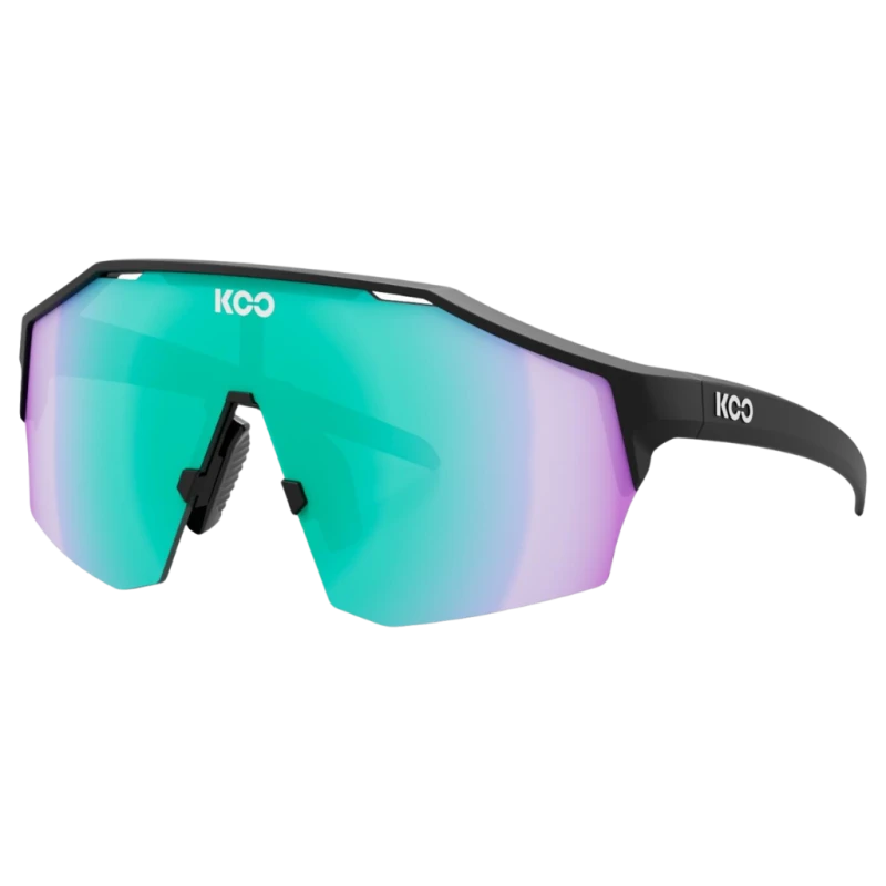 Okulary Koo Alibi Black Matt / Photochromic Green Mirror