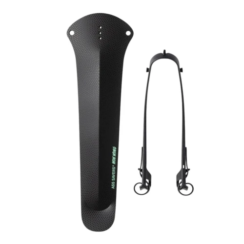 Błotnik rowerowy tylni Ass Savers Win Wing Road 2 Black Dots