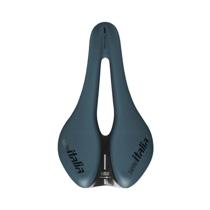 Siodełko rowerowe Selle Italia Novus Boost Evo Gravel TM Superflow Blue Granite