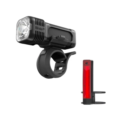 Zestaw lampek KNOG Blinder Pro 400 + Plus tył Twinpack