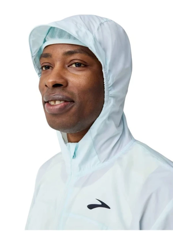 Kurtka męska Brooks Canopy Jacket Packable jasnoniebieska