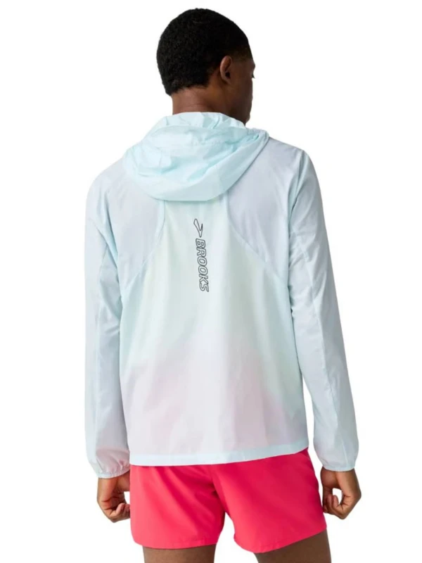 Kurtka męska Brooks Canopy Jacket Packable jasnoniebieska