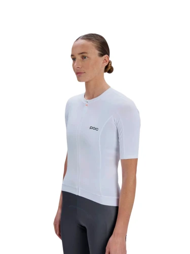 Koszulka rowerowa damska POC W's Cadence Jersey white