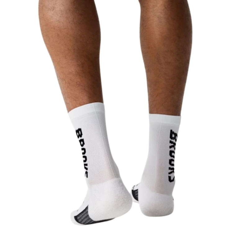 Skarpety długie Brooks Ghost Crew białe