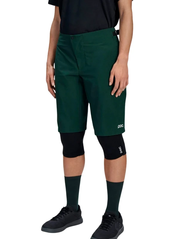 Spodenki rowerowe damskie POC W's Motion Air Shorts green