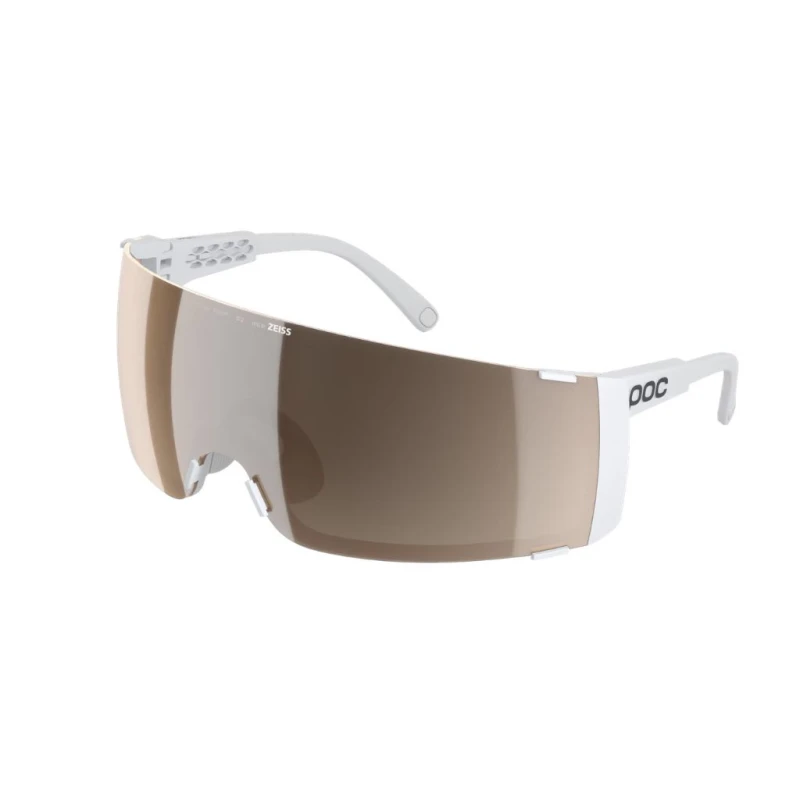 Okulary rowerowe POC Propel hydrogen white/clarity trail /partly sunny silver