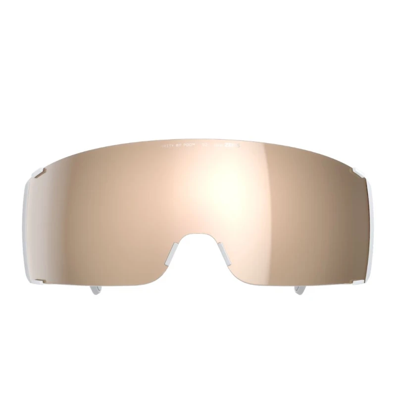 Okulary rowerowe POC Propel hydrogen white/clarity trail /partly sunny silver