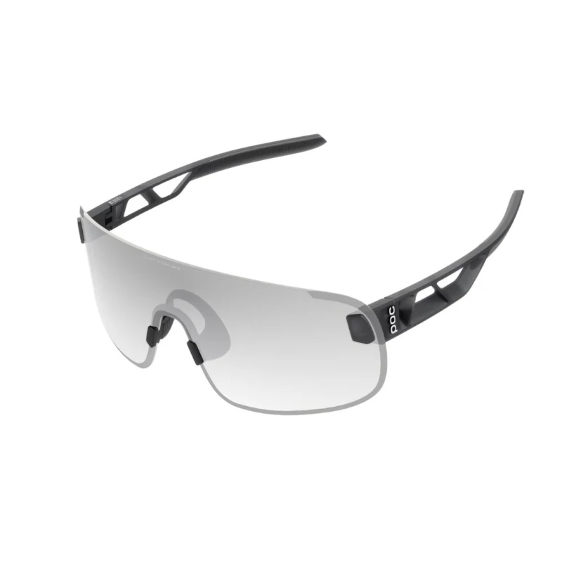 Okulary rowerowe POC Elicit Photochromic black/clarity photochromic/changeable grey