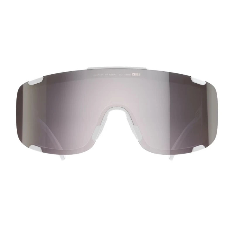 Okulary rowerowe POC Devour Mid white/clarity road/sunny silver