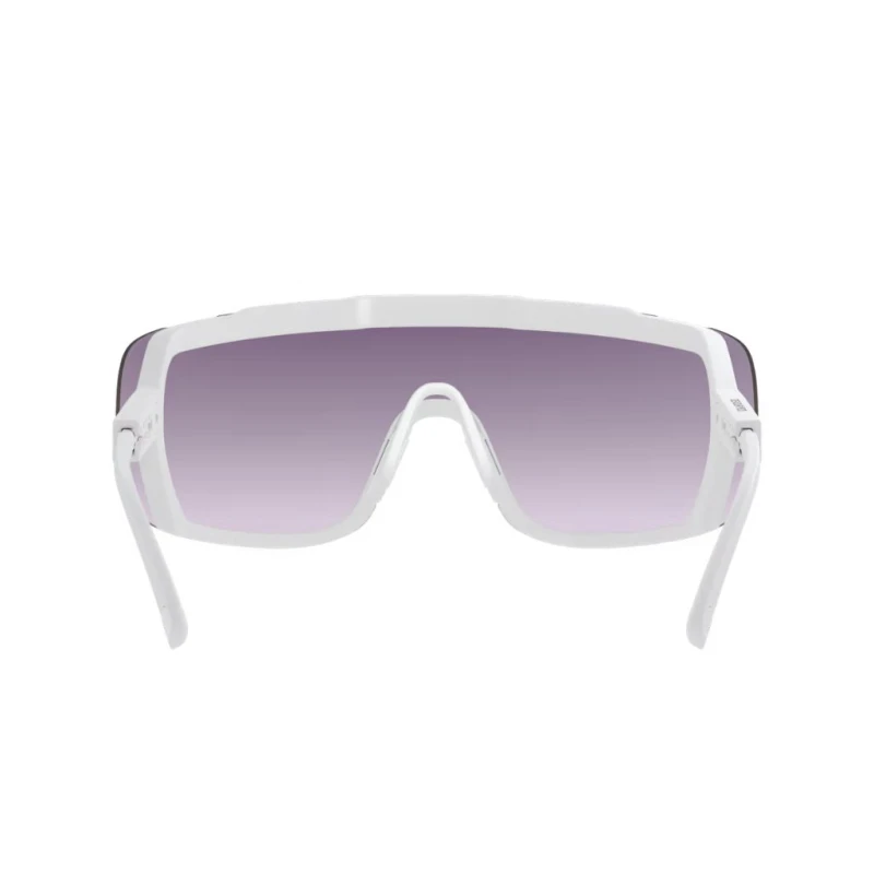Okulary rowerowe POC Devour Mid white/clarity road/sunny silver