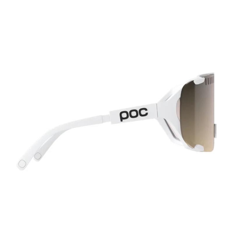 Okulary rowerowe POC Devour Mid hydrogen white/clarity trail /partly sunny silver