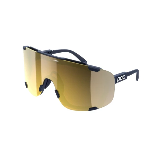 Okulary rowerowe POC Devour apatite navy/clarity road/partly sunny gold