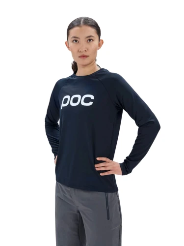 Koszulka rowerowa damska POC W'S Reform Enduro black