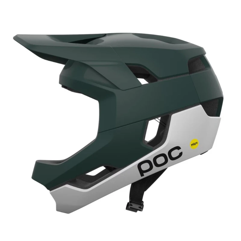 Kask rowerowy POC Otocon Race MIPS pargasite green matt/hydrogen white matt