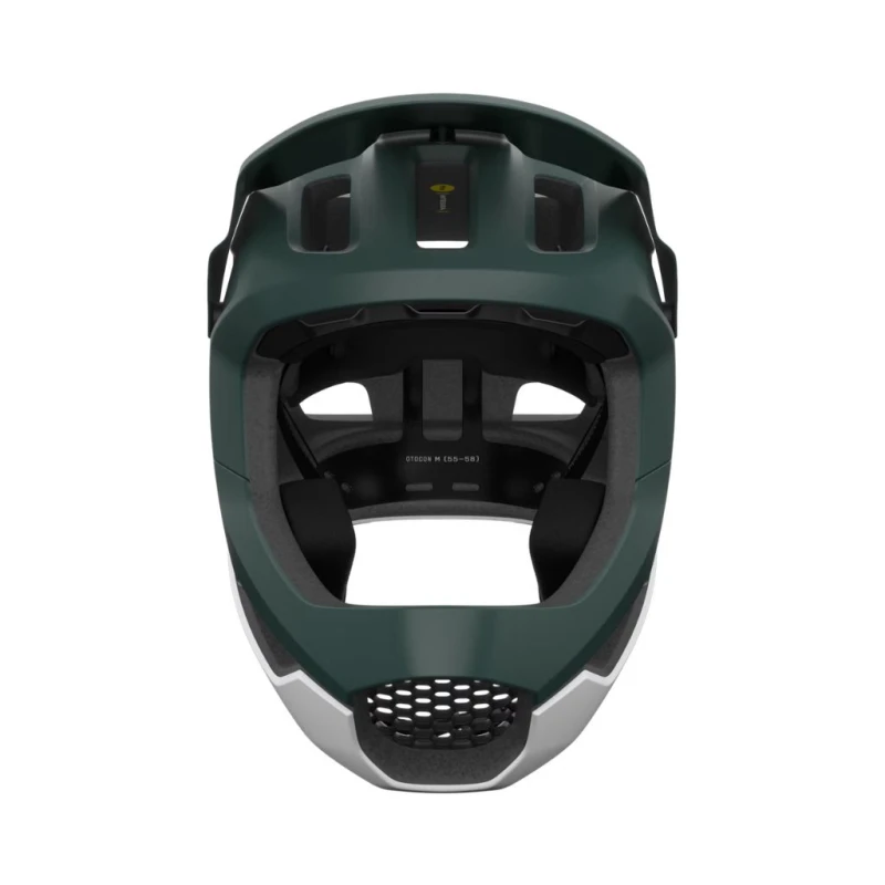 Kask rowerowy POC Otocon Race MIPS pargasite green matt/hydrogen white matt