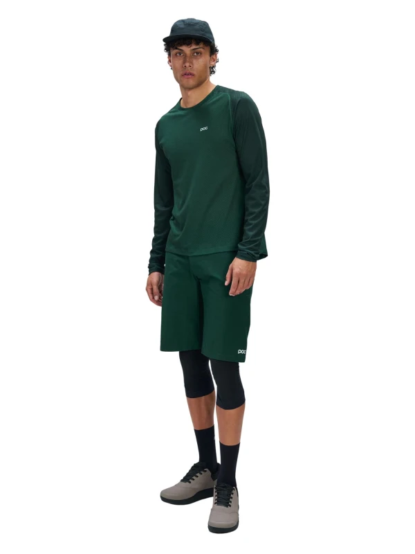 Koszulka rowerowa męska POC M's Motion Air L/S Jersey green