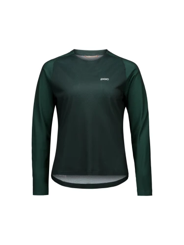 Koszulka rowerowa damska POC W's Motion Air L/S Jersey zielony
