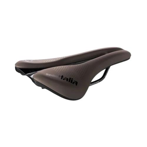 Siodełko rowerowe SELLE ITALIA Novus Boost Evo Gravel TM Superflow mud brown