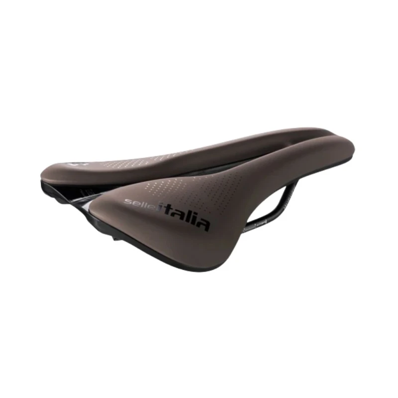 Siodełko rowerowe SELLE ITALIA Novus Boost Evo Gravel TM Superflow mud brown