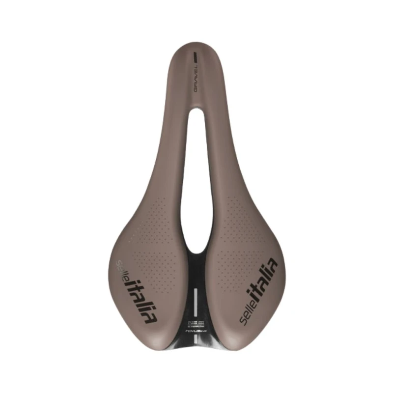 Siodełko rowerowe SELLE ITALIA Novus Boost Evo Gravel TM Superflow mud brown