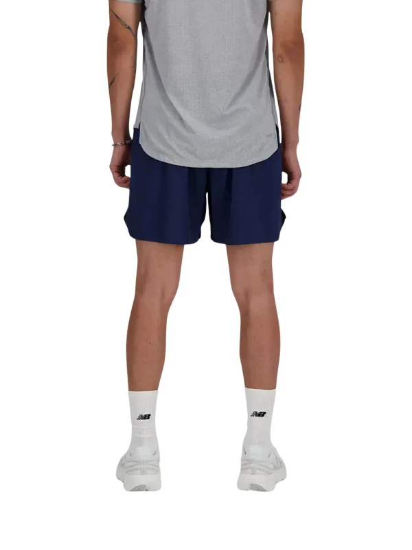 Spodenki męskie New Balance RC Seamless 7" navy blue