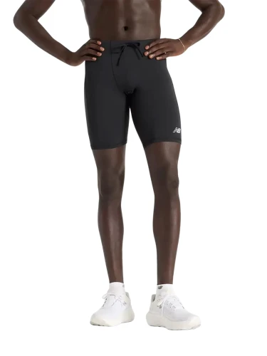 Spodenki męskie New Balance Sleek Pocket Half Tight 9" black