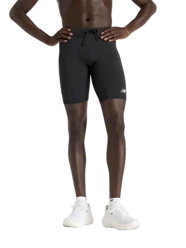 Spodenki męskie New Balance Sleek Pocket Half Tight 9" black