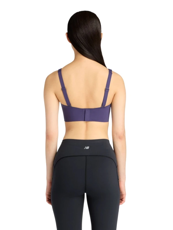 Biustonosz treningowy New Balance NB RC purple