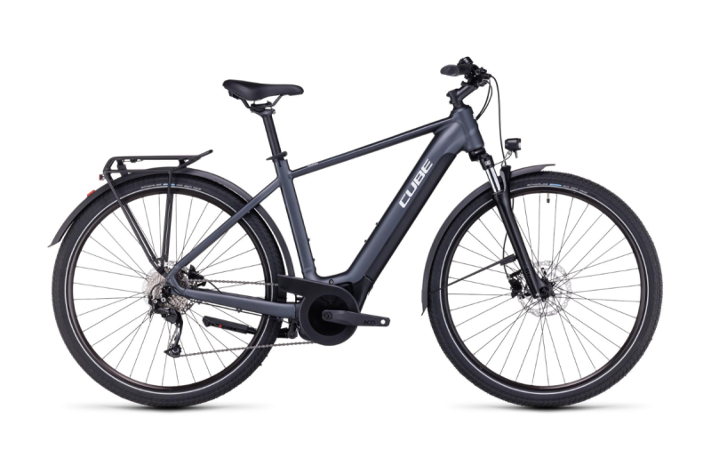 Rower elektryczny Cube Touring Hybrid One 500 grey´n´white