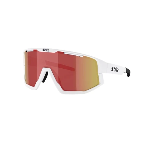 Okulary przeciwsłoneczne Bliz Fusion white/smoke red
