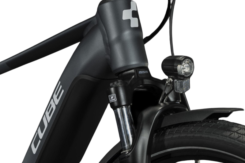 Rower elektryczny Cube Touring Hybrid One 500 grey´n´white