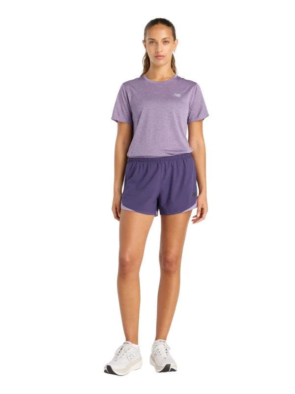 Koszulka damska New Balance Athletics candied violet heather