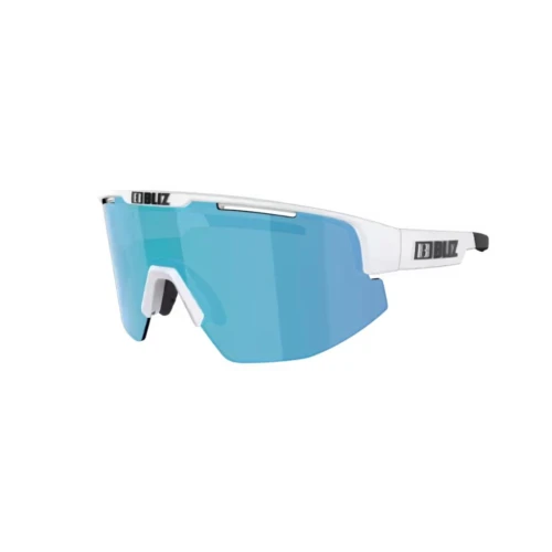 Okulary przeciwsłoneczne Bliz Matrix Small matt white/smoke/blue multicolor