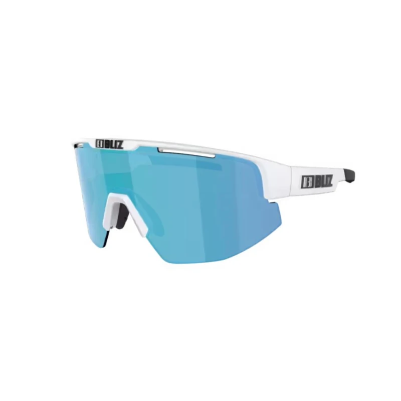 Okulary przeciwsłoneczne Bliz Matrix Small matt white/smoke/blue multicolor