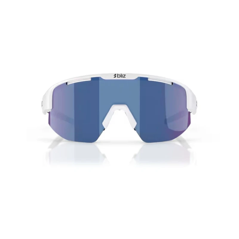 Okulary przeciwsłoneczne Bliz Matrix Small matt white/smoke/blue multicolor