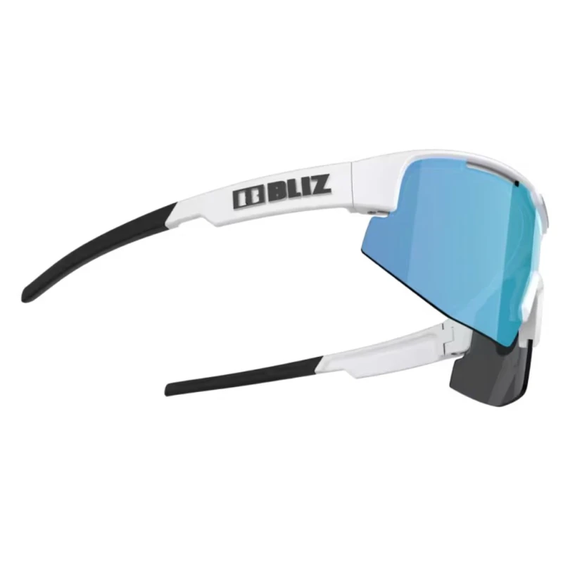 Okulary przeciwsłoneczne Bliz Matrix Small matt white/smoke/blue multicolor