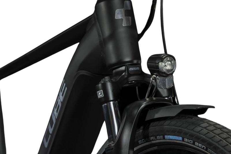 Rower elektryczny Cube Touring Hybrid Pro 625 black´n´metal