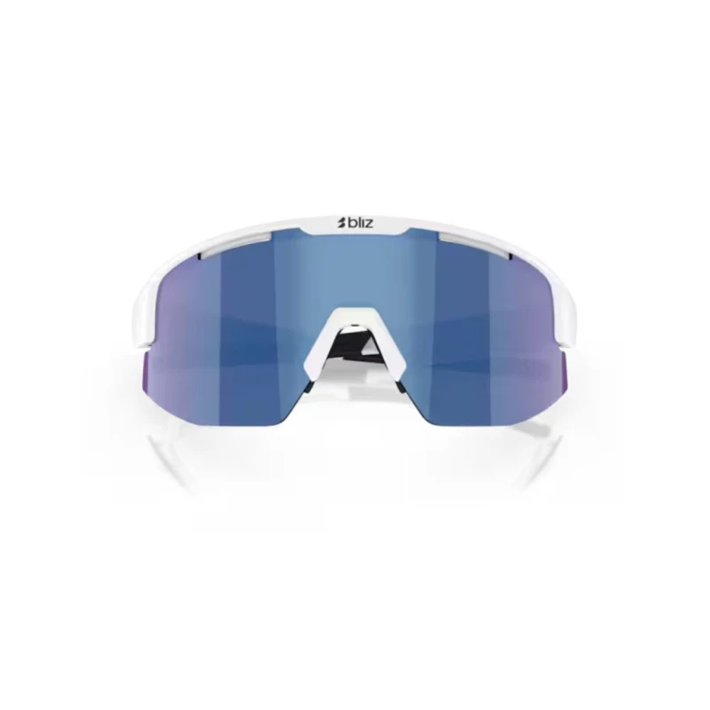 Okulary przeciwsłoneczne Bliz Matrix Small matt white/smoke/blue multicolor