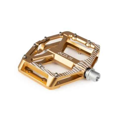 Pedały rowerowe CUBE ACID Flat A17-IB gold