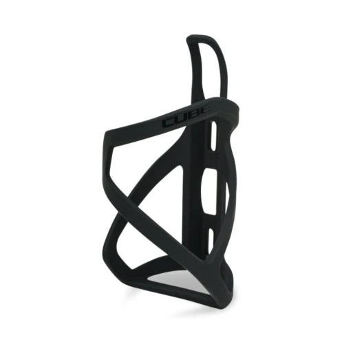Koszyk rowerowy na bidon CUBE HPP Left-Hand Sidecage matt black´n´glossy black