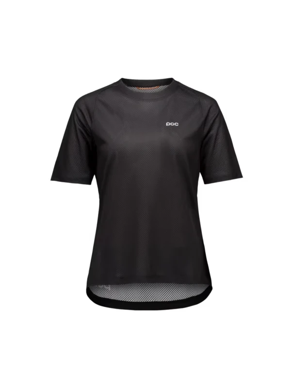 Koszulka rowerowa damska POC Motion Air S/S black