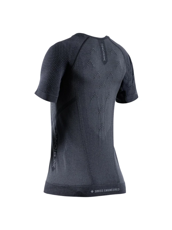Koszulka damska X-BIONIC Xceed Run Shirt black/rhino grey