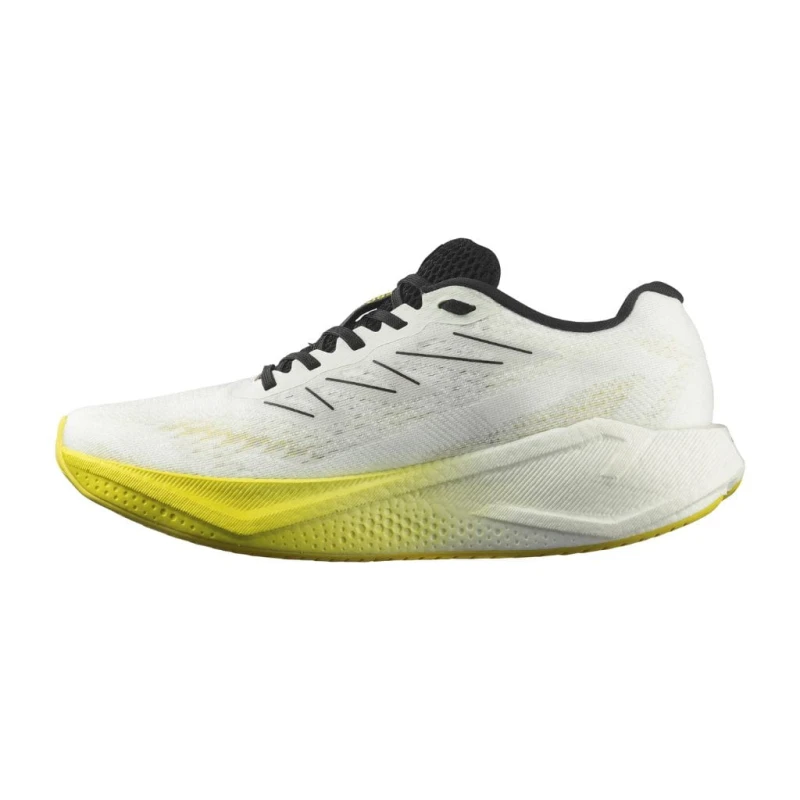 Buty biegowe męskie Salomon Aero Blaze 3 white/black/blazing yellow