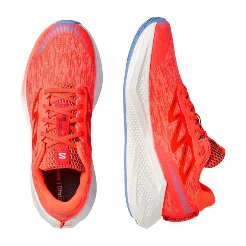Buty biegowe męskie Salomon Aero Glide 4 neon Flame/white