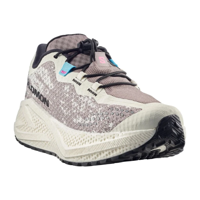 Buty biegowe damskie Salomon Aero Glide 4 GRVL vanilla Ice/black