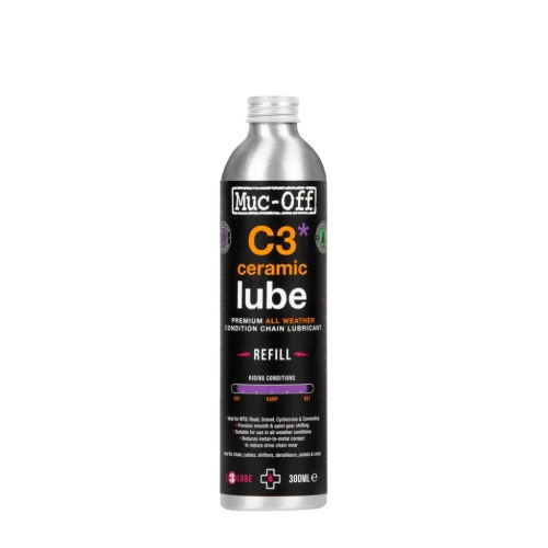 Smar do łańcucha Muc-Off C3 All Weather Ceramic Lube 300ml