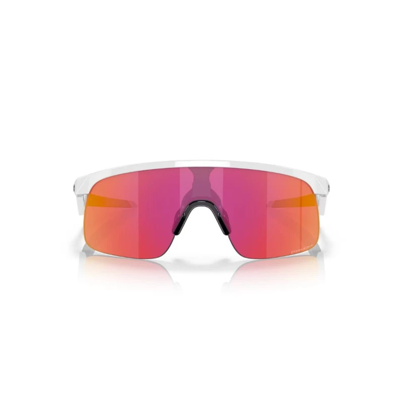 Okulary przeciwsłoneczne dziecięce Oakley Resistor polished white/prizm field